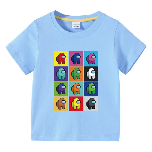 Children's summer short sleeved T-shirt eprolo