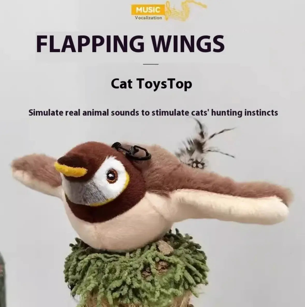 Plush Bird Pet Toy My Store