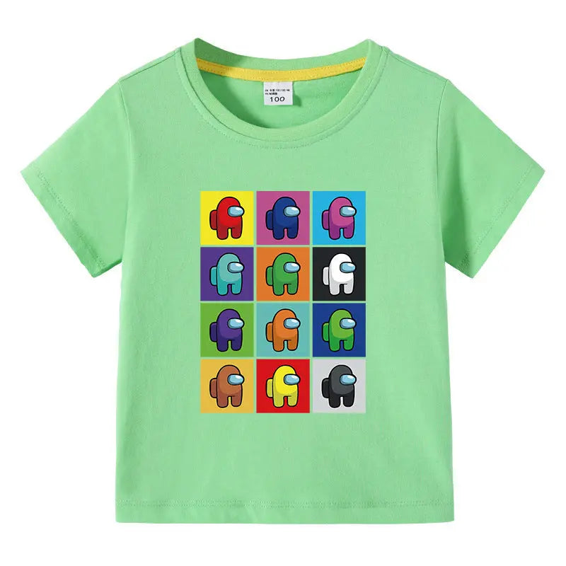 Children's summer short sleeved T-shirt eprolo
