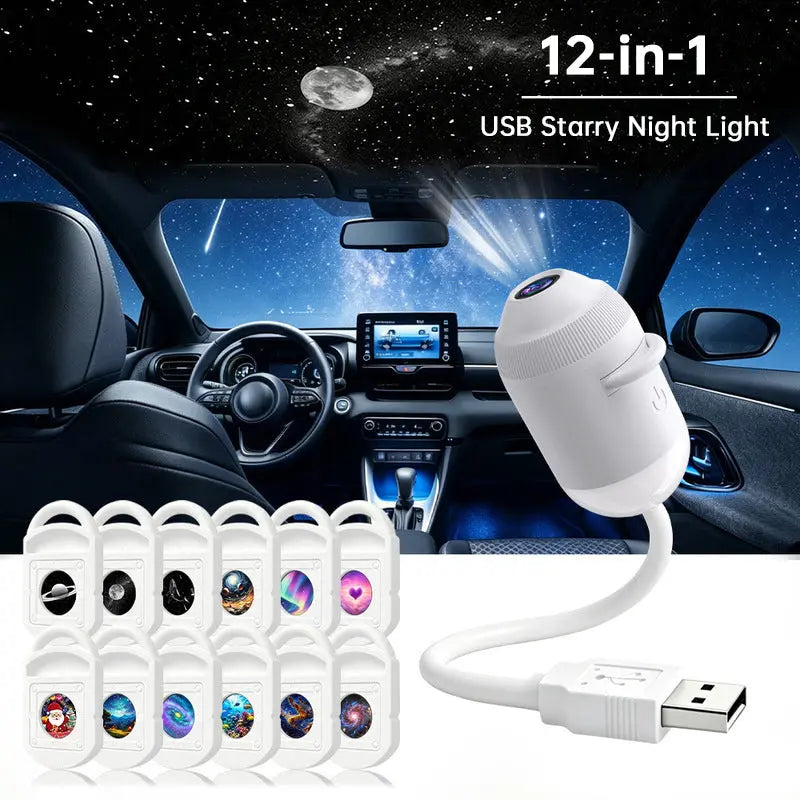 5D Holographic Galaxy & Ocean Projector – Smart LED Night Light with 24 Films for Bedroom & Party Décor eprolo