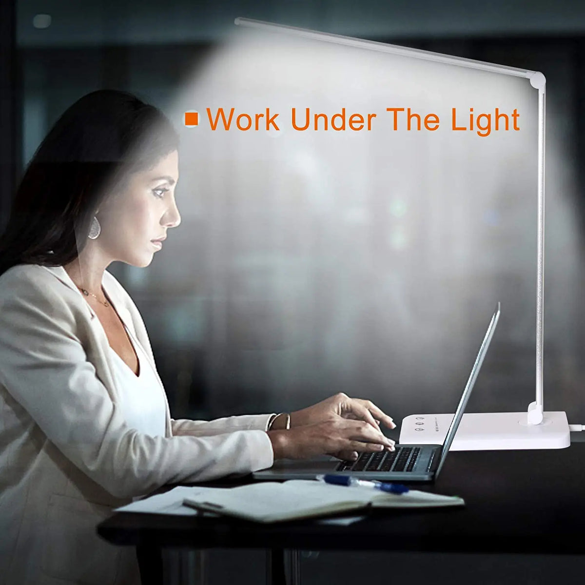 5 Lighting Mode LED Desk Lamp + Wireless Phone Charger MyStore