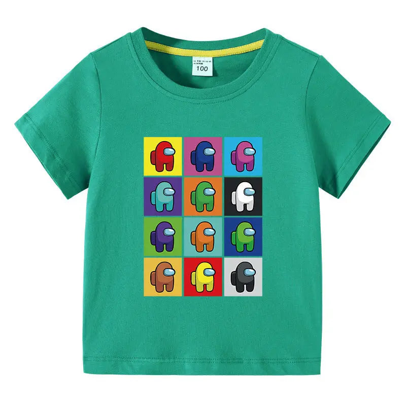 Children's summer short sleeved T-shirt eprolo