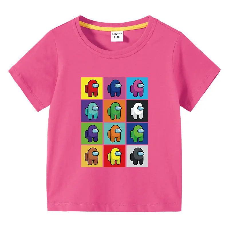 Children's summer short sleeved T-shirt eprolo