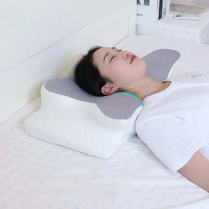 Ergonomic Cervical Pillow For Sleeping Orthopedic Support Pillows Odorless Contour Neck Pain Memory Foam Pillow eprolo