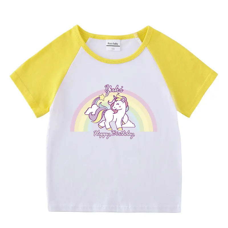 Children's summer short sleeved T-shirt eprolo