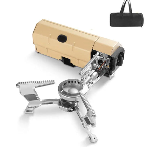 Folding Card Stove Outdoor Camping Picnic Gas Stove Portable Hotpot Stove Tea Cooker eprolo