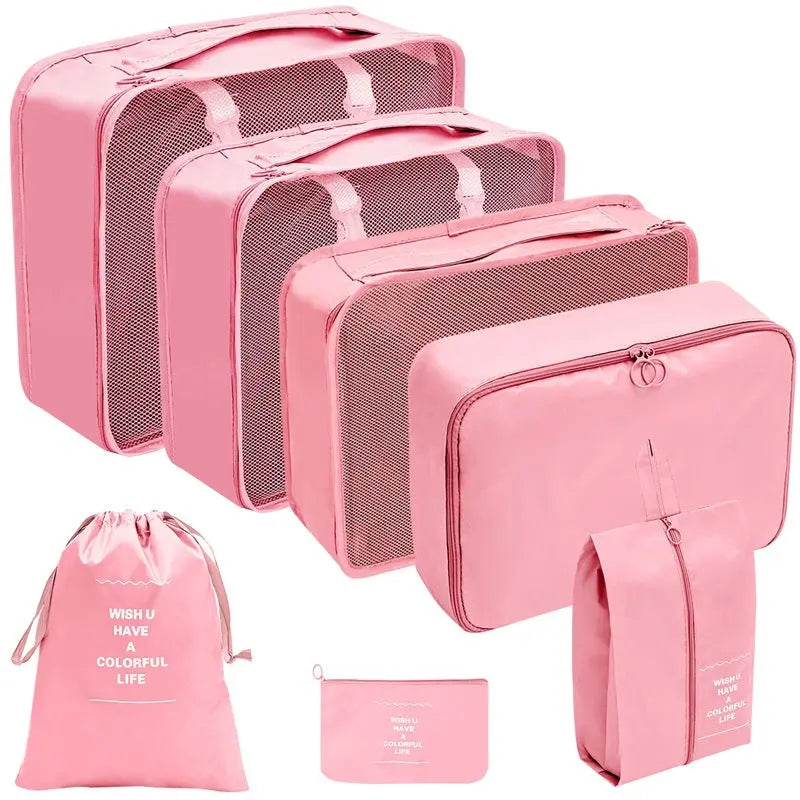 7PCS Packing Cubes for Suitcase – Travel Organizer & Storage Bag Set, Luggage Essentials eprolo