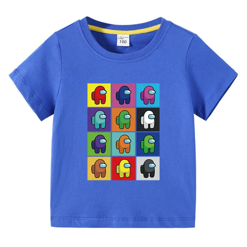 Children's summer short sleeved T-shirt eprolo
