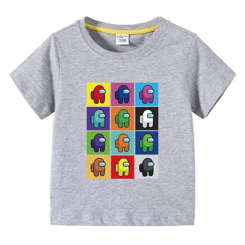 Children's summer short sleeved T-shirt eprolo