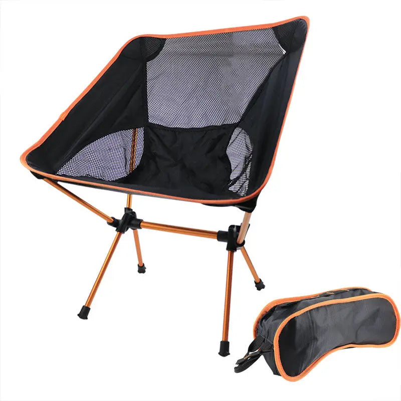 Travel Ultralight Folding Chair Superhard High Load Outdoor Camping Chair Portable Beach Hiking Picnic Seat Fishing Tools Chair eprolo