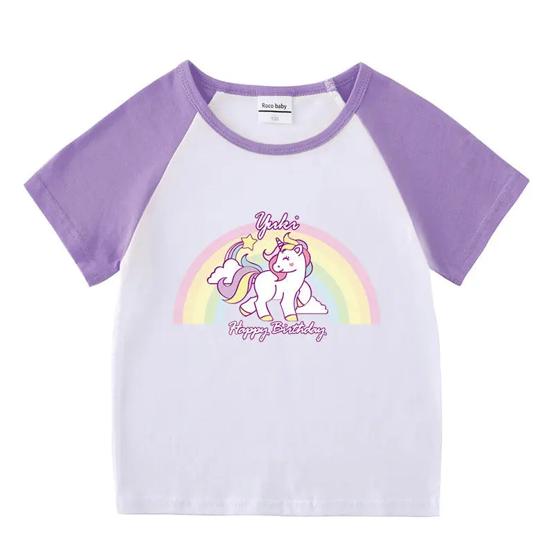 Children's summer short sleeved T-shirt eprolo