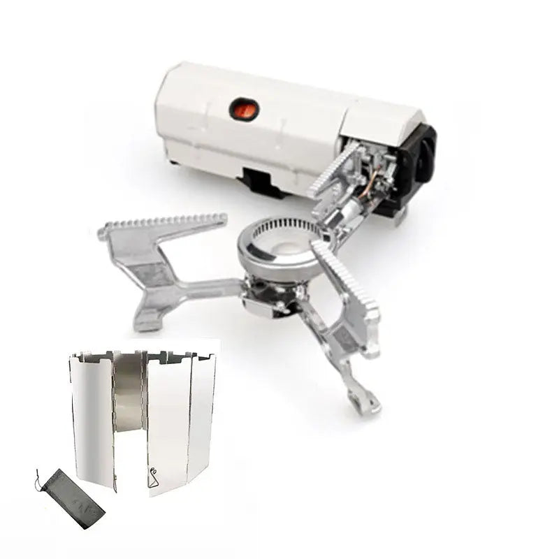 Folding Card Stove Outdoor Camping Picnic Gas Stove Portable Hotpot Stove Tea Cooker eprolo
