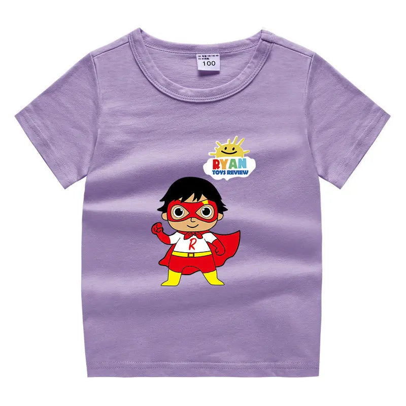 Cotton short sleeved round neck eprolo