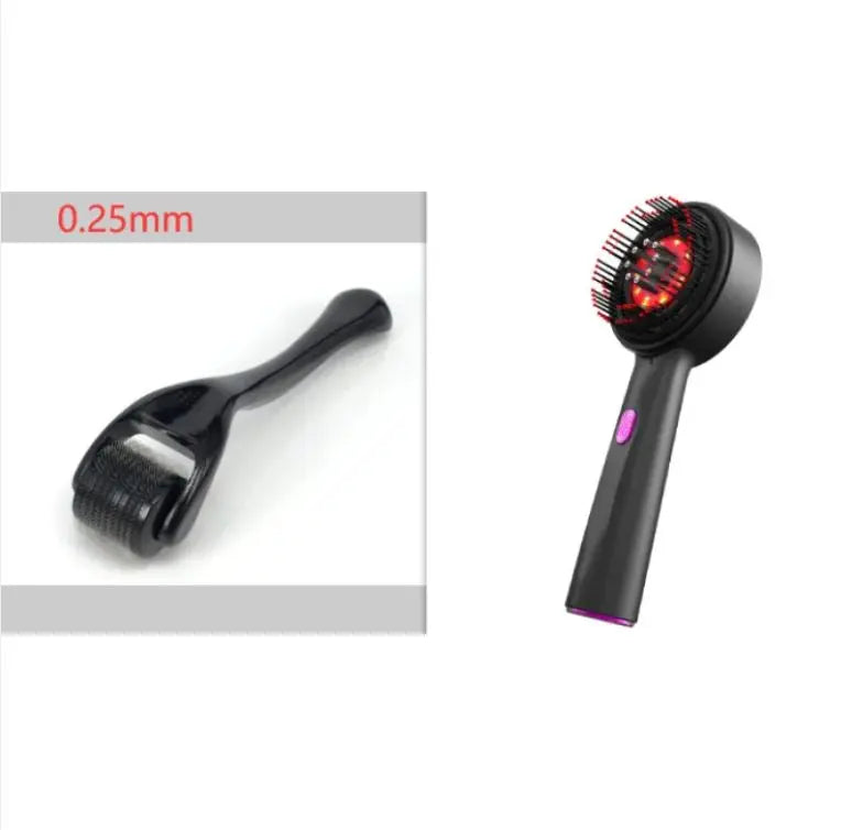 Electric Massage Comb Home Scalp Drain Comb Red Light Anti-slip Hair Care Multi-functional Massage Comb MyStore
