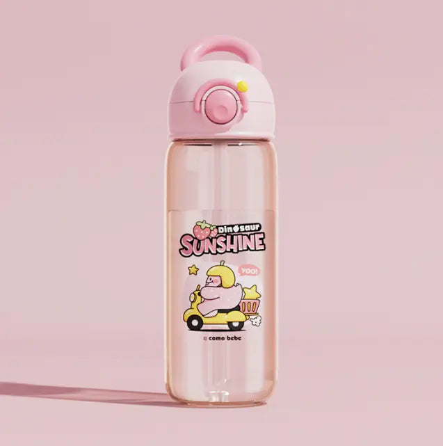 Children's Whale Cartoon Diving Fountain Water Bottle - Tritan Leakproof Sippy Cup (Various Sizes & Colors) My Store