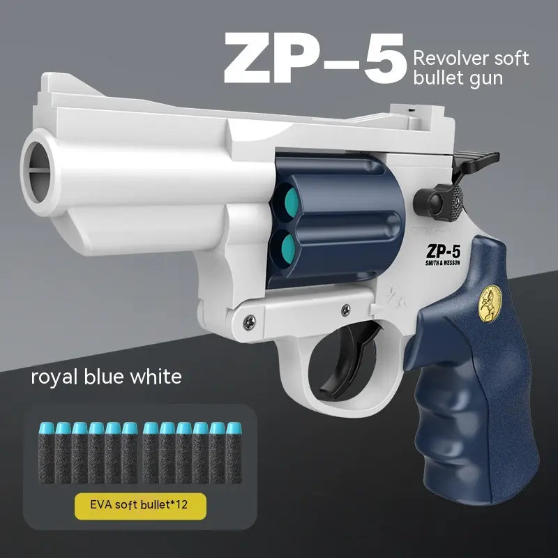 Children's Left-Wheel Soft Bullet Toy Pistol MyStore