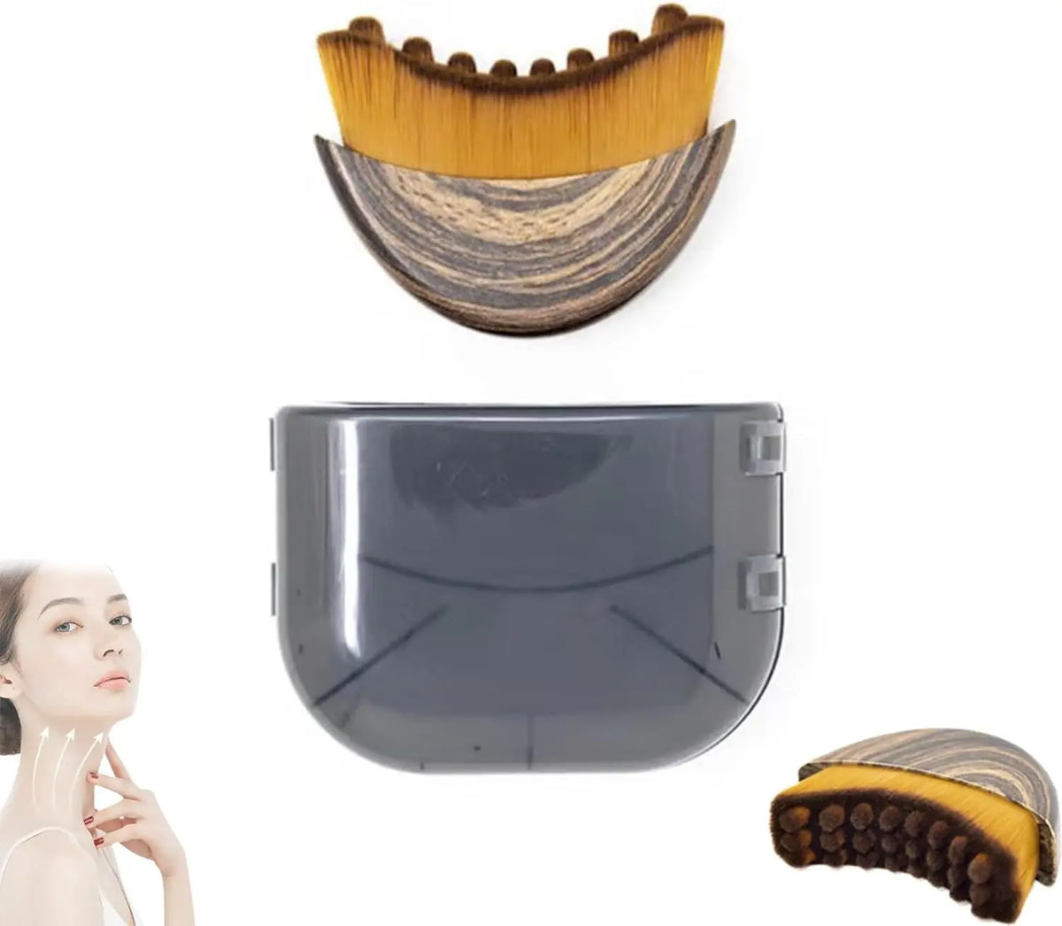 Facial Lymphatic Drainage Massage Brush – ABS Face Sculpting Tool for Depuffing & Glow My Store