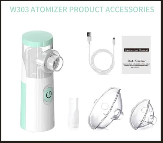Portable Nebulizer Handheld Asthma Inhaler Device My Store