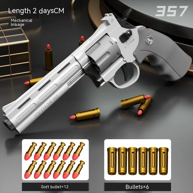 Children's Left-Wheel Soft Bullet Toy Pistol MyStore