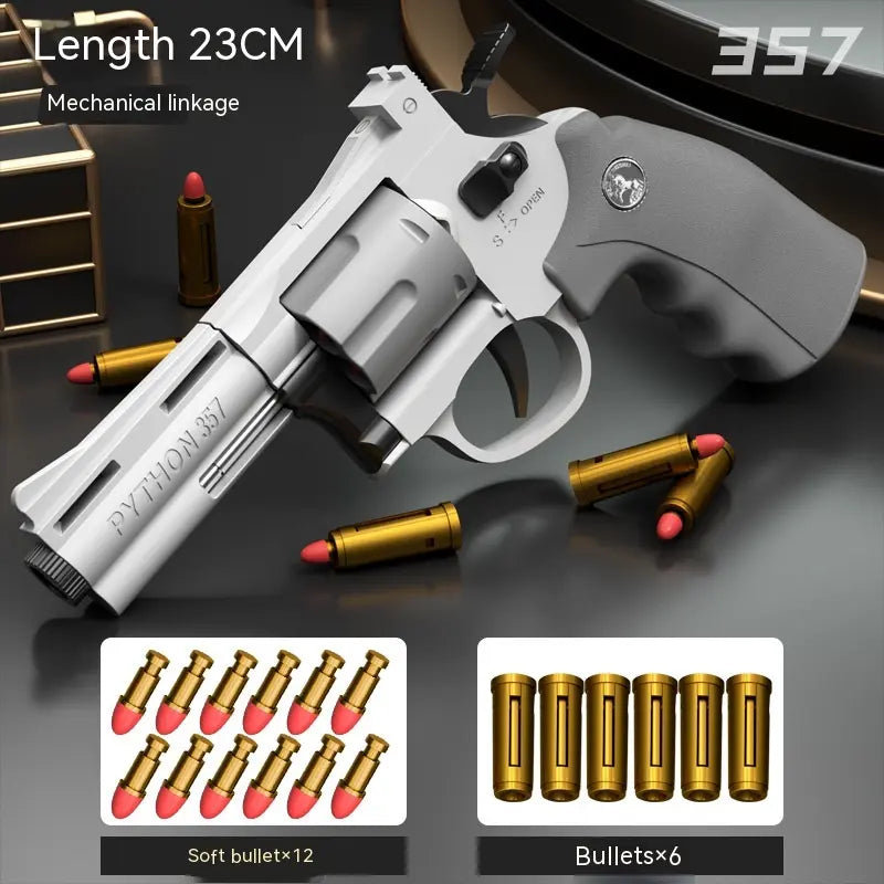 Children's Left-Wheel Soft Bullet Toy Pistol MyStore
