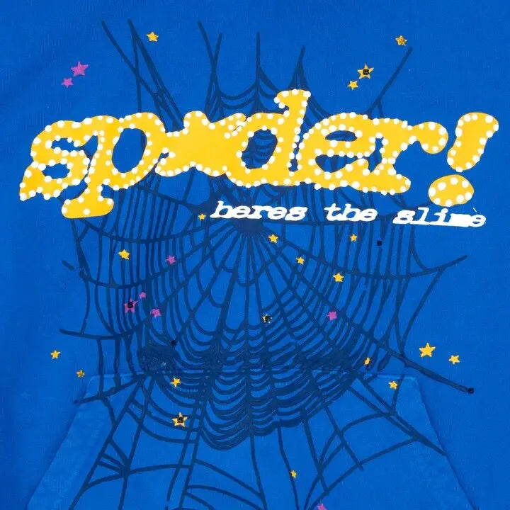 Spider Letter Prints Hoodies My Store
