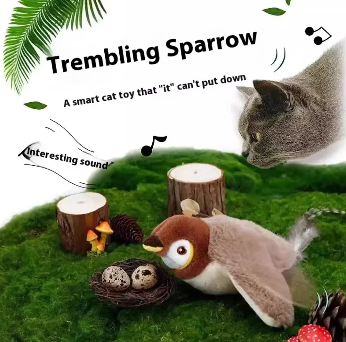 Plush Bird Pet Toy My Store
