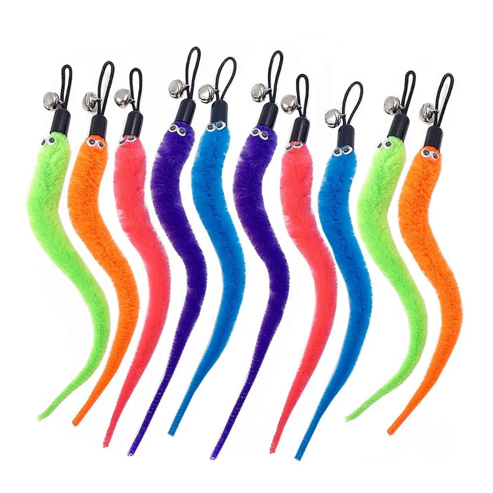 Retractable Cat Feather Toy for Indoor Cats MyStore