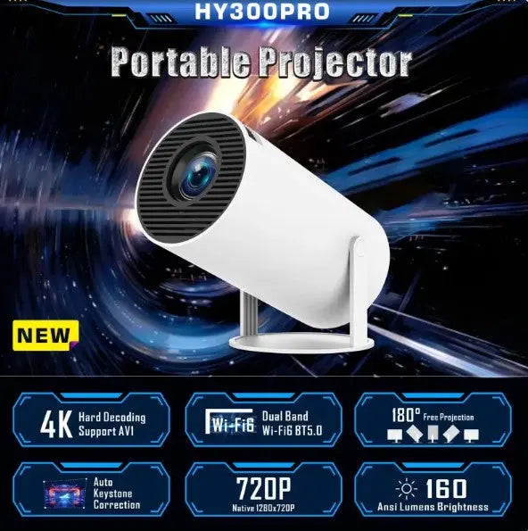 HY300 Pro Projector Home Theater My Store
