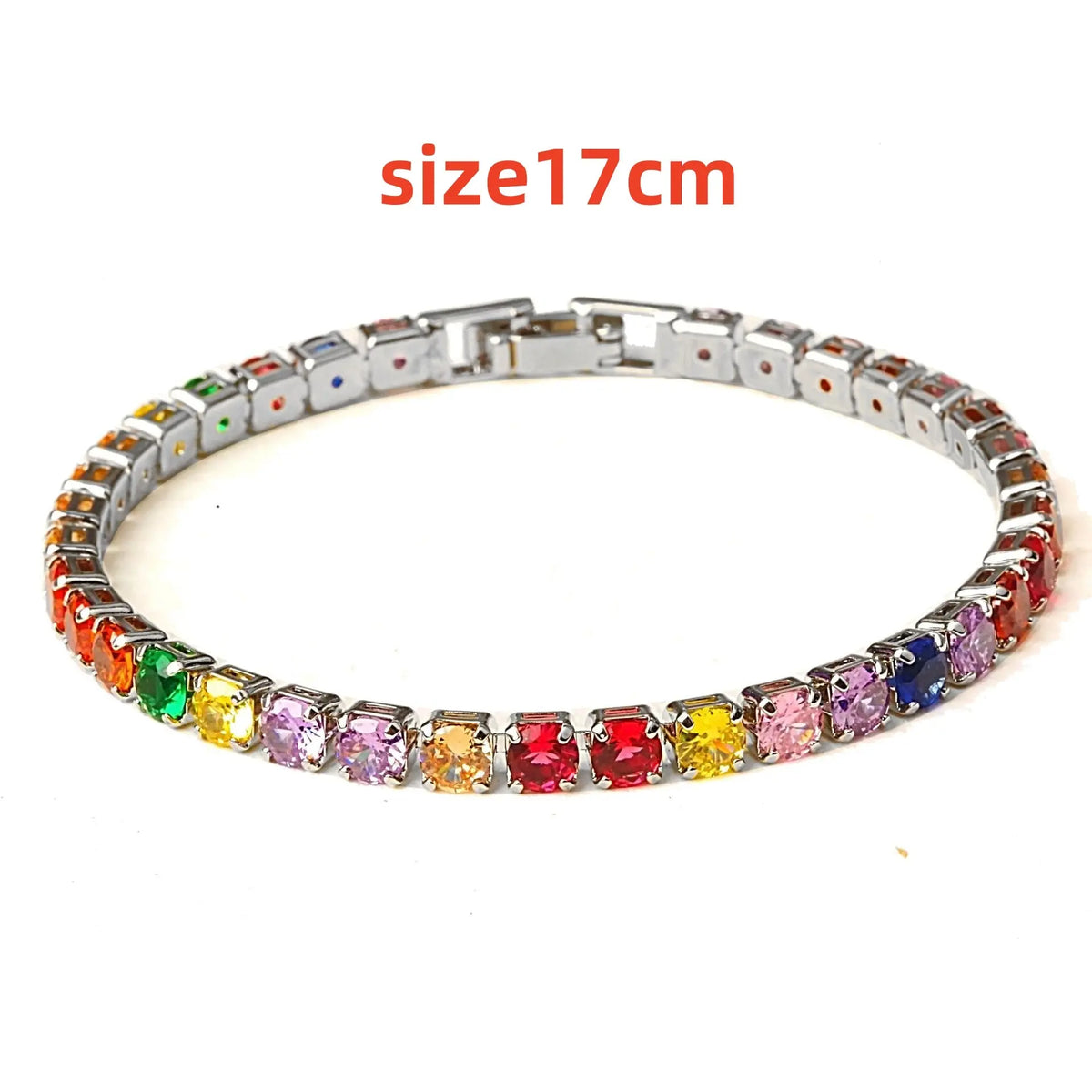 Micro Zircon Tennis Bracelet Set – Hip Hop Copper Bracelet in Gold & Platinum, 6 Colors My Store